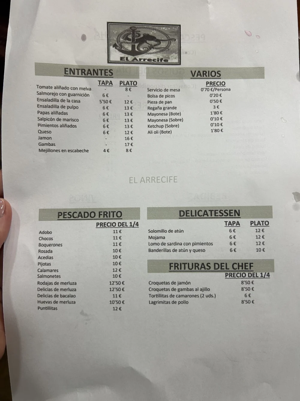 Freiduría El Arrecife - 2